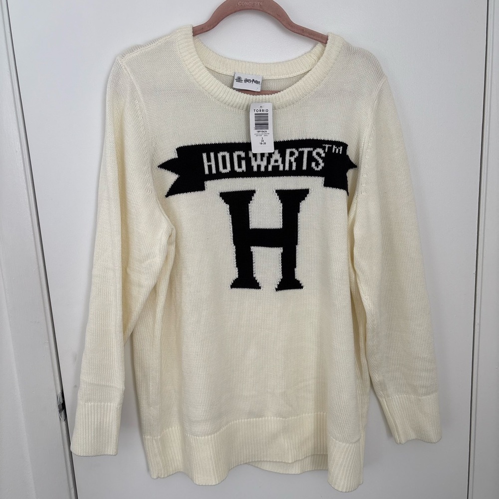 Torrid Harry Potter Hogwarts Sweater Crewneck Fall NWT